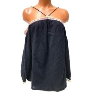Piper black off the shoulder No Doubt top NWT size XS